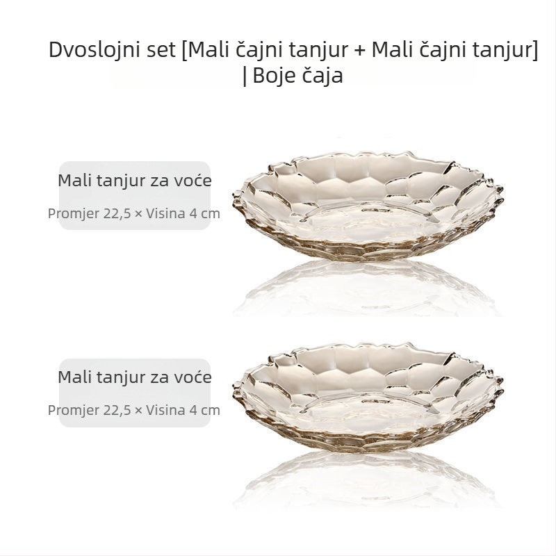 Keramička posuda za voće, vanjskog stila, prvoklasna kvaliteta