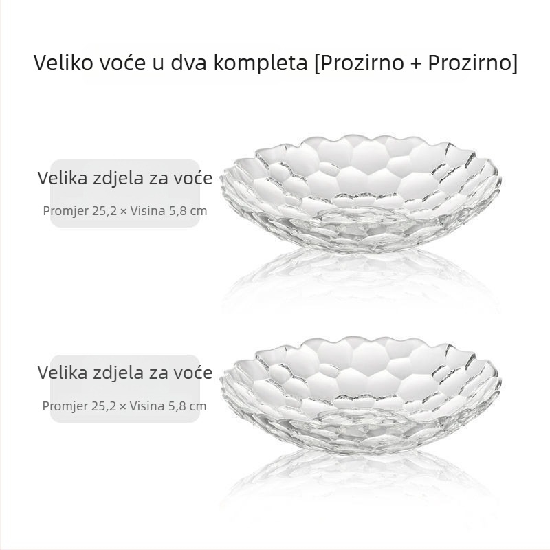 Keramička posuda za voće, vanjskog stila, prvoklasna kvaliteta