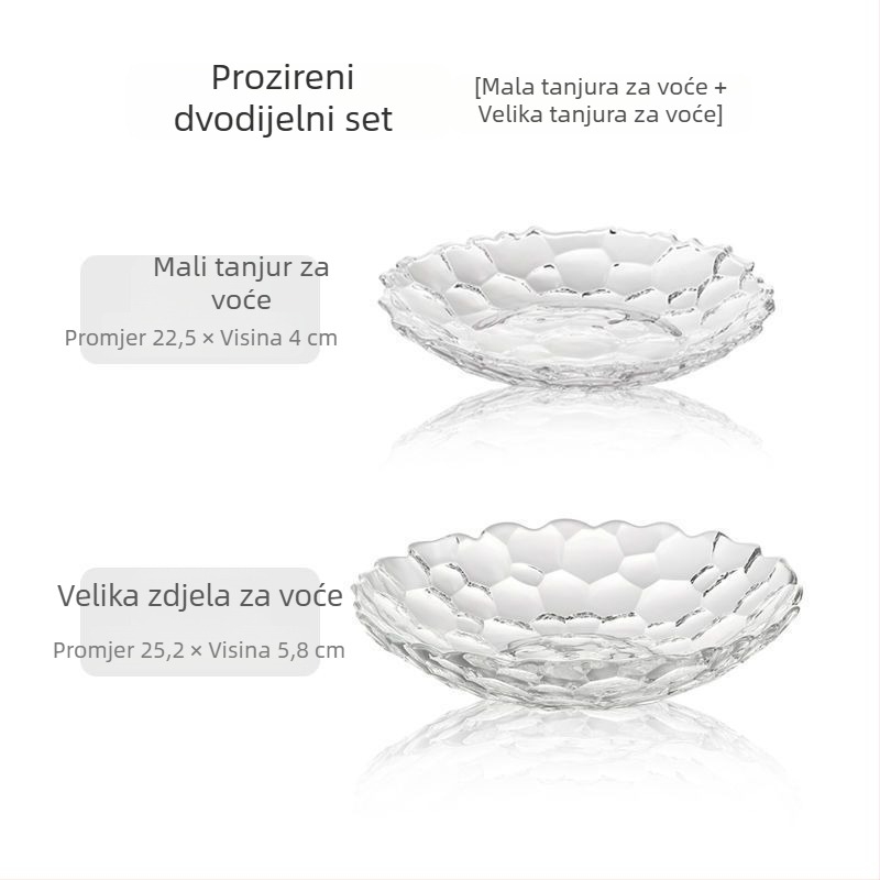 Keramička posuda za voće, vanjskog stila, prvoklasna kvaliteta