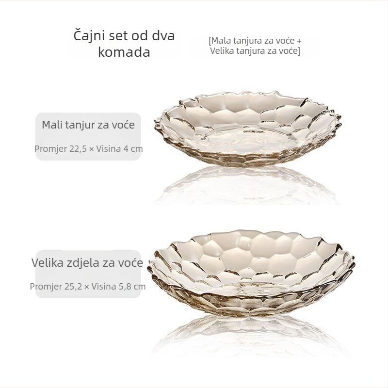 Keramička posuda za voće, vanjskog stila, prvoklasna kvaliteta