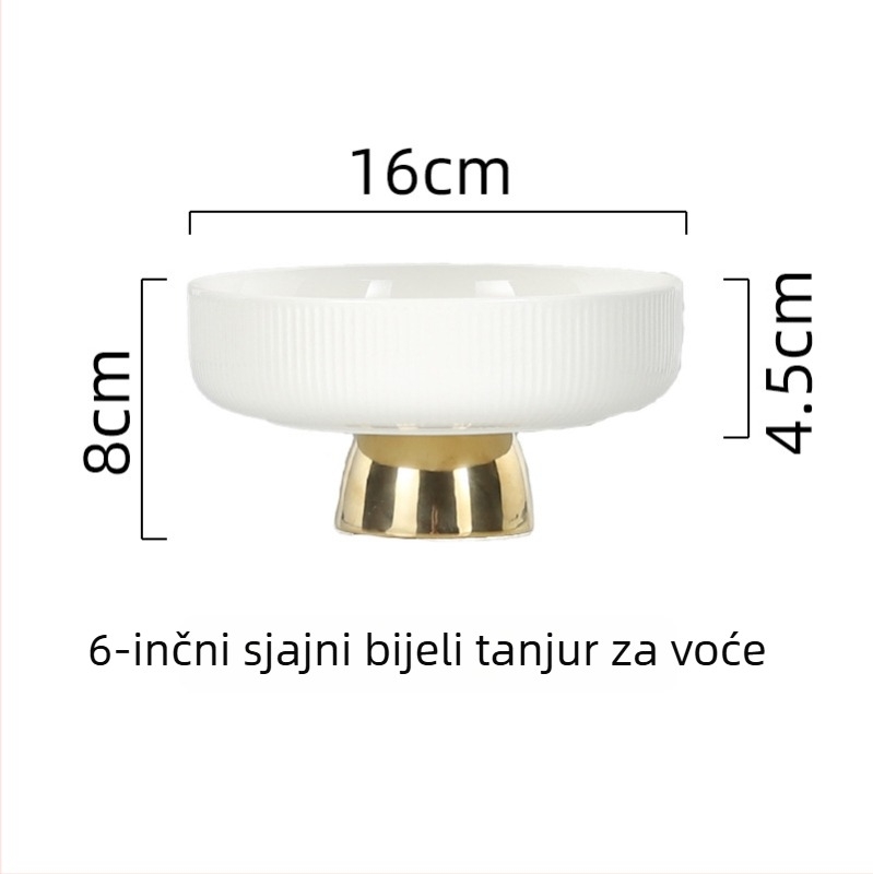 Chen Huang Keramički tanjur voća, Jednostavan stil
