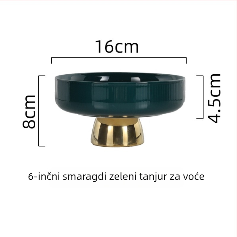 Chen Huang Keramički tanjur voća, Jednostavan stil