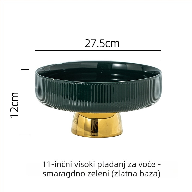 Chen Huang Keramički tanjur voća, Jednostavan stil