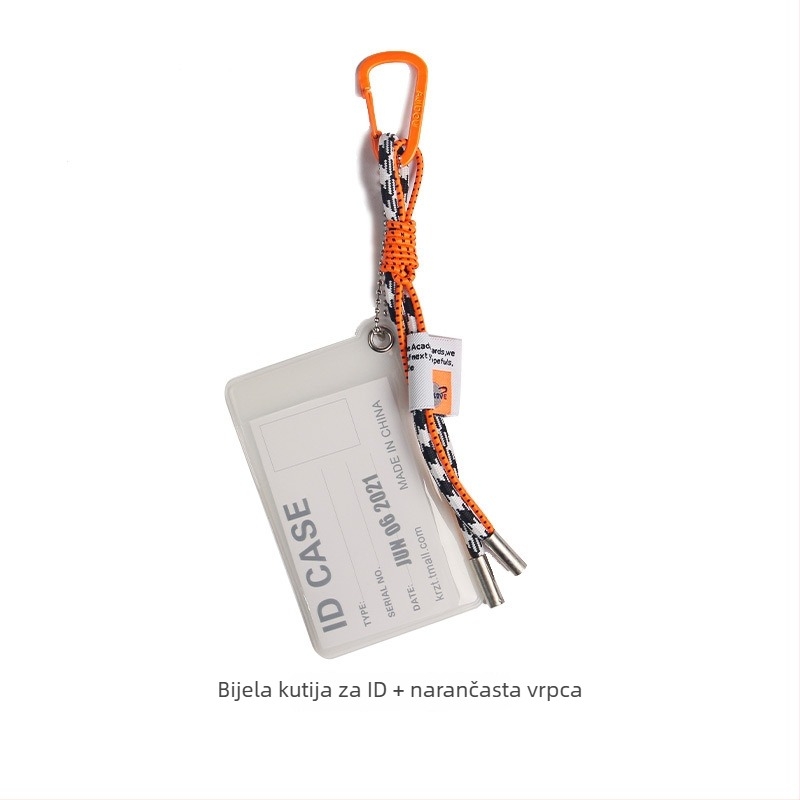 Prozirni PVC držač kartica s klipom, pretinac za karticu, ispis logotipa, prilagodljivo – Podrijetlo Zhejiang