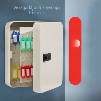 Model 1, zidna kutija za ključeve s lozinkom – kućna uporaba, pohrana auto ključeva, moderan stil jednostavnosti