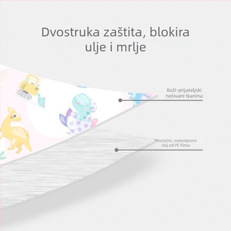 Jednokratne rukave za djecu — protuklizne, slučajni uzorak