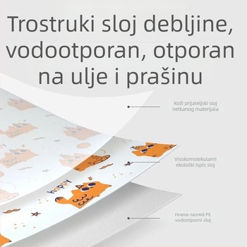 Jednokratne dječje oversleeve za ruke, zaštita od prašine, tkivni materijal, univerzalna prilagodba, monokromatski uzorak