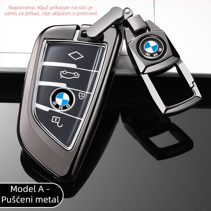 BMW kućište ključeva za serije 5 530, X1, 1. serije, 3. serije 320Li — cinkova zlitina, moderan stil, univerzalno