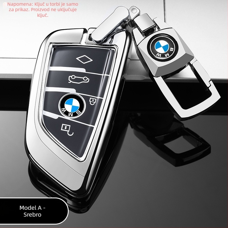 BMW kućište ključeva za serije 5 530, X1, 1. serije, 3. serije 320Li — cinkova zlitina, moderan stil, univerzalno