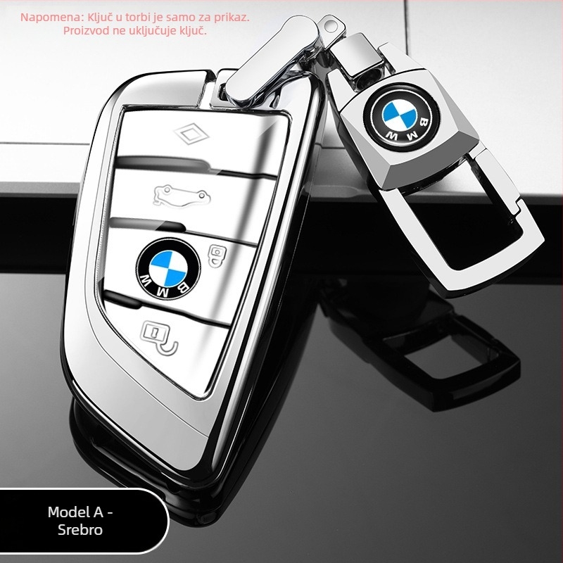 BMW kućište ključeva za serije 5 530, X1, 1. serije, 3. serije 320Li — cinkova zlitina, moderan stil, univerzalno