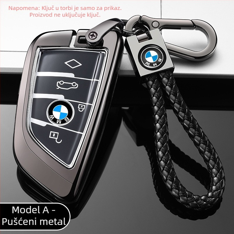 BMW kućište ključeva za serije 5 530, X1, 1. serije, 3. serije 320Li — cinkova zlitina, moderan stil, univerzalno