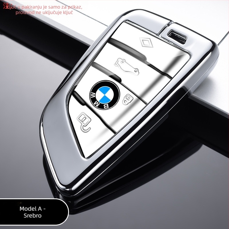 BMW kućište ključeva za serije 5 530, X1, 1. serije, 3. serije 320Li — cinkova zlitina, moderan stil, univerzalno