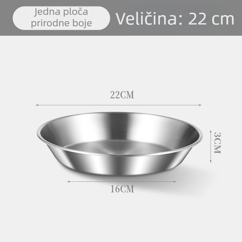 304 nehrđajući čelik, kuhinjski pladanj za odvod ulja s dvostrukim držačima i mrežastim cjedilom za prženje