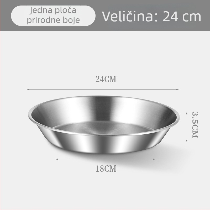 304 nehrđajući čelik, kuhinjski pladanj za odvod ulja s dvostrukim držačima i mrežastim cjedilom za prženje