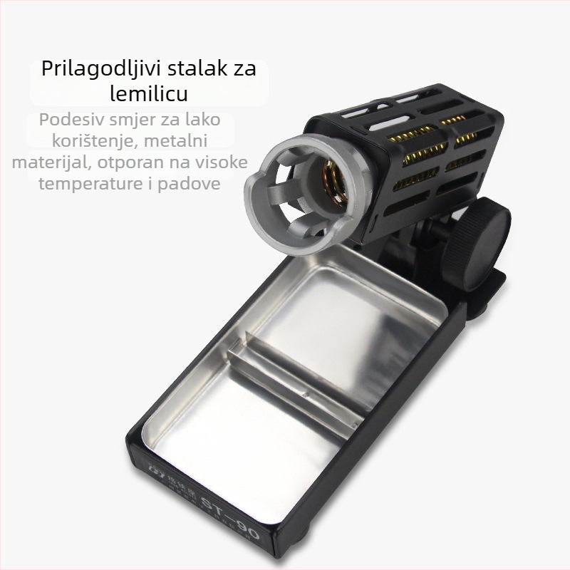 Držač za lemilo ST-90, metalni nosač za lemljenje, 220V, za zavarivanje i održavanje