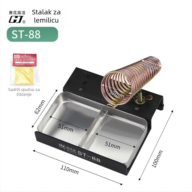 Držač za lemilo ST-90, metalni nosač za lemljenje, 220V, za zavarivanje i održavanje