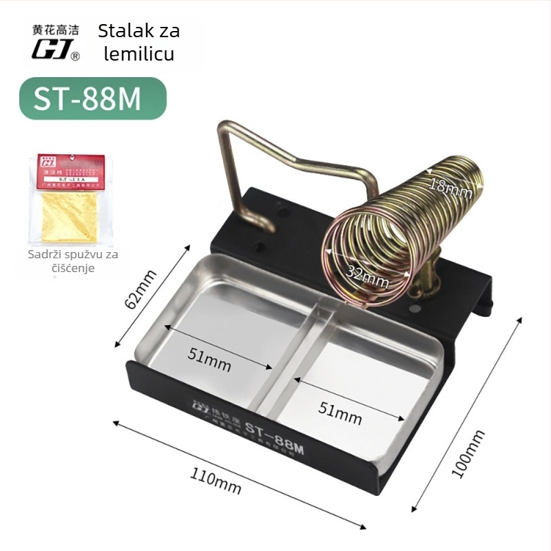 Držač za lemilo ST-90, metalni nosač za lemljenje, 220V, za zavarivanje i održavanje