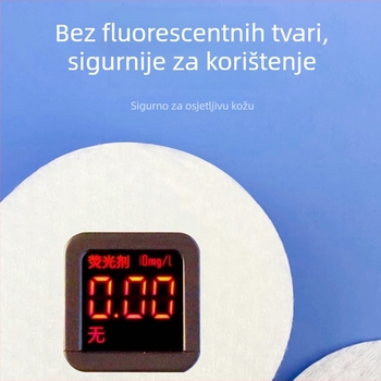 Jednokratna maramica za čišćenje lica, s perl uzorkom, od prirodnih biljnih vlakana, za salon, meka i gusta