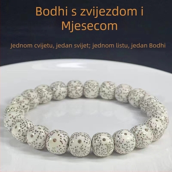 Narukvica od Bodhi sjemenki, Xingyue Bodhi, Unisex, polirana, Geometrijski dizajn