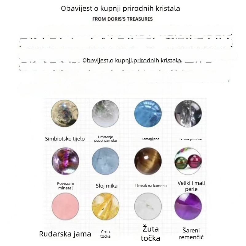 Narukvica od sandalovog drveta i kristala, ručna izrada, okruglog oblika, originalni dizajn, DIY kompatibilan