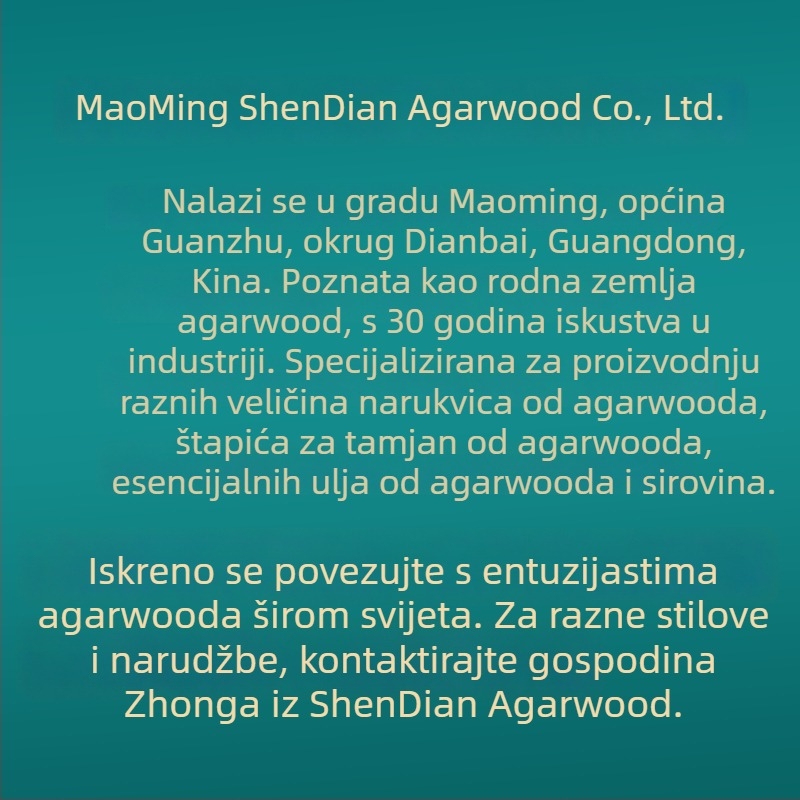 Narukvica od Agarwood, ručna izrada, novi kineski stil, osobni poklon, zimsko izdanje 2024