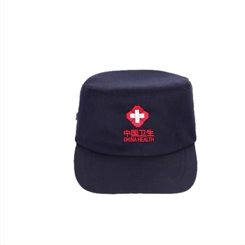 Unisex pamučna kapa s ravnim vrhom, kratka rubna, moguć ispis logotipa, vanjska edukacija za hitne zdravstvene službe, zimsko izdanje 2024