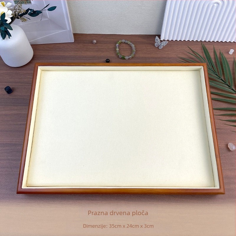 Pladanj za nakit od masivnog drveta za lanac — stalak za nakit, tehnika spajanja, vrhunski dojam