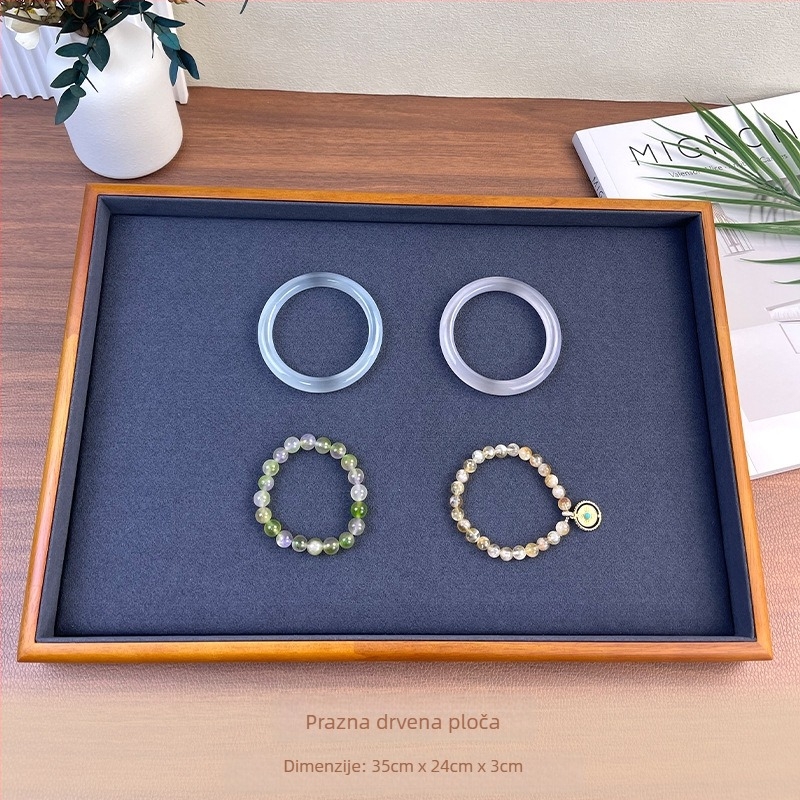 Pladanj za nakit od masivnog drveta za lanac — stalak za nakit, tehnika spajanja, vrhunski dojam