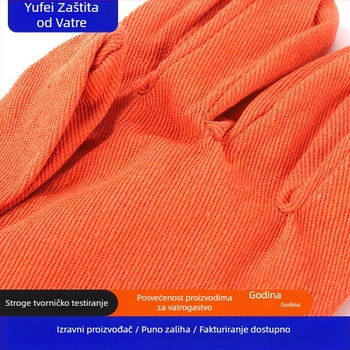 Yufei vatrogasne rukavice, otporne na visoke temperature, otporne na plamen, otporne na habanje, Fanglun materijal, za spašavanje u požaru