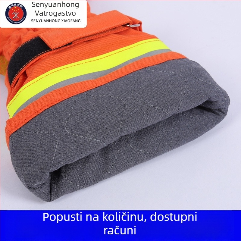 Aramidne vatrootporne rukavice za šumske spašavanje, izdržljive, protuklizne rukavice za spašavanje