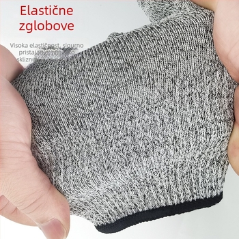 Qin Sail HPPE rukavice otporne na rez – Grade 5 zaštita za rezanje stakla, vrtlarstvo i stolariju