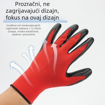Nitril rukavice za rad – protivklizne, vodootporne, antistatične, otporne na ulje, izdržljive