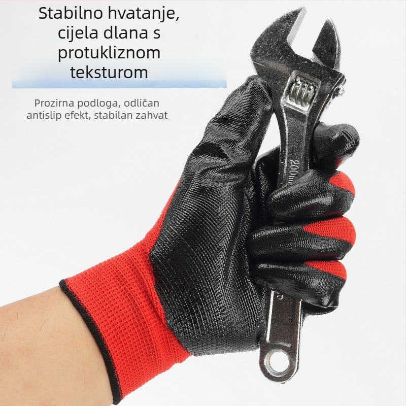 Nitril rukavice za rad – protivklizne, vodootporne, antistatične, otporne na ulje, izdržljive