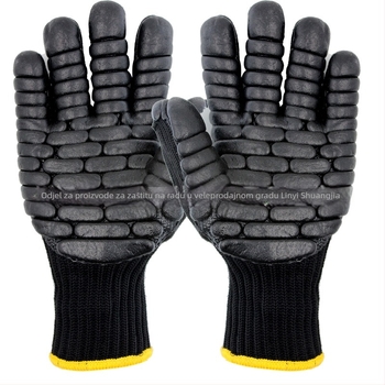 Dawei rukavice protiv vibracija s pjenom – za mehaničku obradu, poljoprivredu i građevinarstvo, 200 g