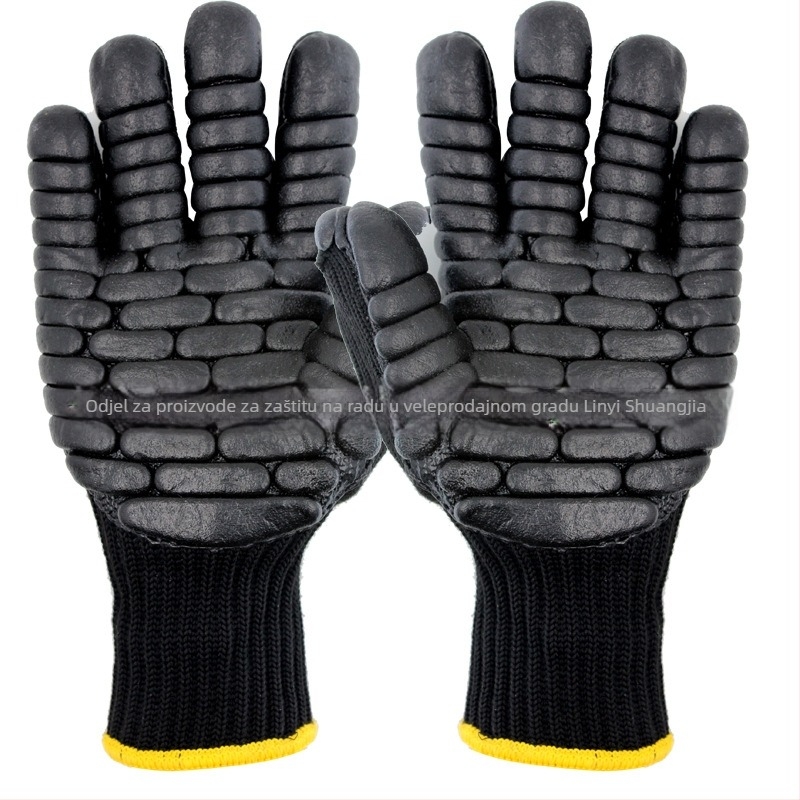 Dawei rukavice protiv vibracija s pjenom – za mehaničku obradu, poljoprivredu i građevinarstvo, 200 g