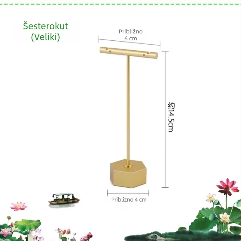 Metalni stalak za nakit – metalna konstrukcija, proljeće 2024, napredan stil