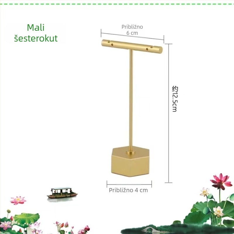 Metalni stalak za nakit – metalna konstrukcija, proljeće 2024, napredan stil