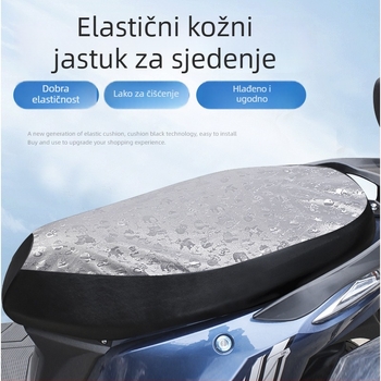 Navlaka za sjedalo motocikla – kožna, univerzalna za sve sezone, prilagodba i otisak logotipa