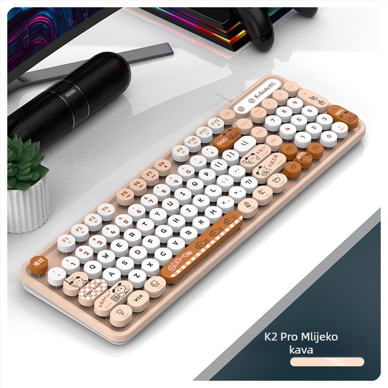 Viper K2 žični set tipkovnice i miša - 98 tipki, vodootporan dizajn, kabel duljine 1,5 m, plastična konstrukcija