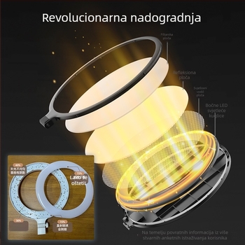 BOOYIIN XJ42P LED rasvjeta za livestream, 10W, 5V/2A