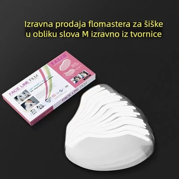Jednokratna zaštita za šišanje šiške — prozirni štit za lice, zaštita očiju tijekom šišanja