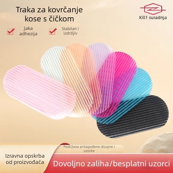 Traka s Velcro za fiksiranje pramenova u korejskom stilu, bezšavni patch za kosu