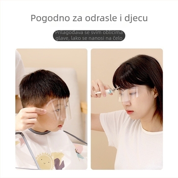Dječja zaštitna maska za šišanje - jednokratna zaštita za lice za djecu i bebe, anti-lomljenje kose; zlatno keramički toplinski vodnik; promjer < 15 mm; kategorija: uvijač za kosu; snaga 1; napon ≤ 36V