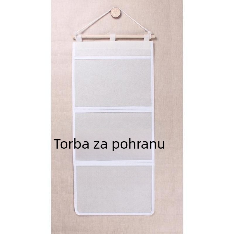 Prozirna viseća torba za izlaganje dječjih radova i pohranu knjiga u učionici