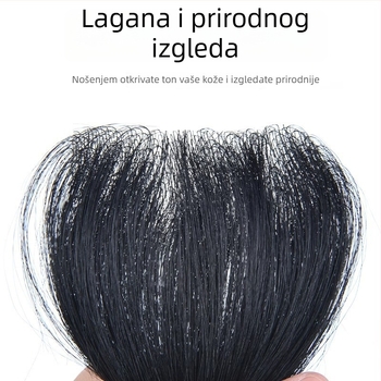 Longyang Z Ručno tkana perika od pravih vlasi, ravna kosa, može se bojati ili permirati