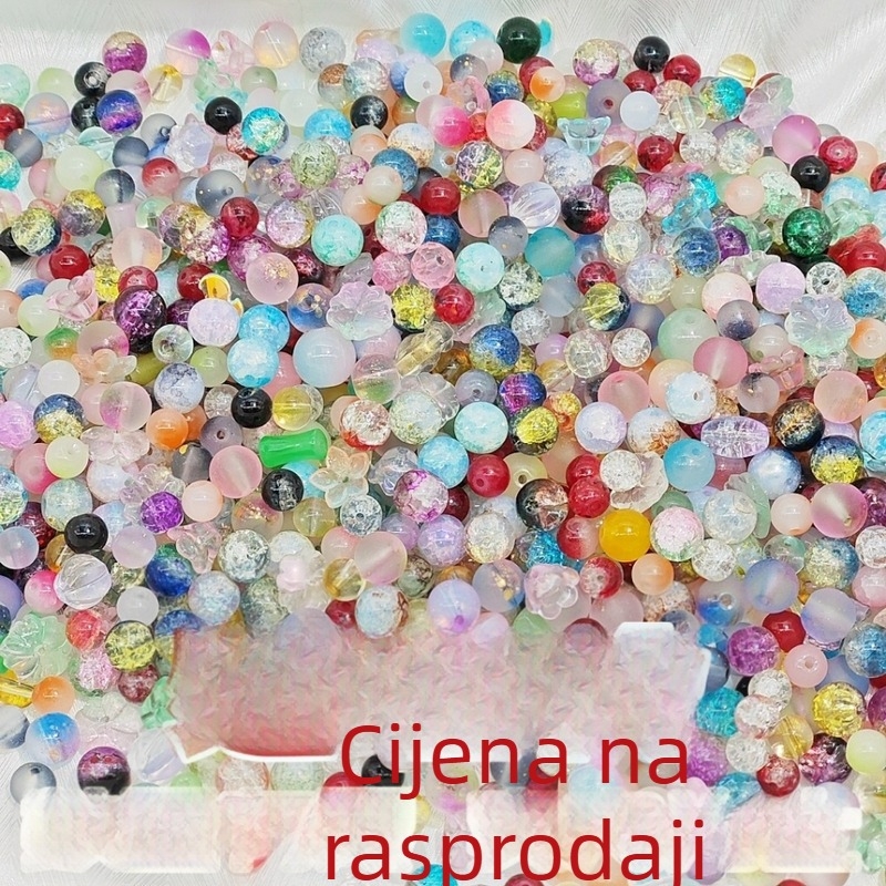 Raspršane staklene perle – pečena boja – Q Series Mixed Beads Q20#