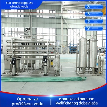 Sistem pročišćene vode s kapacitetom od 1 tone i sekundarnom reverznom osmozom za farmaceutsku i kozmetičku industriju