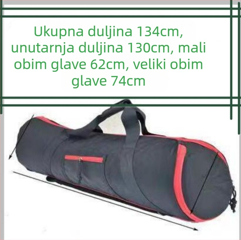 Torba za stativ s tvrdim kućištem za DSLR i trodimenzionalni gimbal set