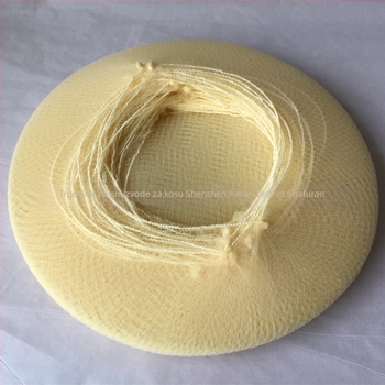 Jednokratna najlonska mrežasta kapa za kosu, prozirnog dizajna, model d0023, klasični stil