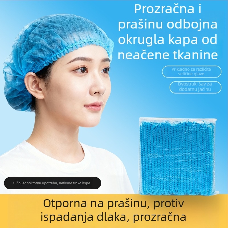 Jednokratna prozračna kapa za prehranu, za unutarnju upotrebu